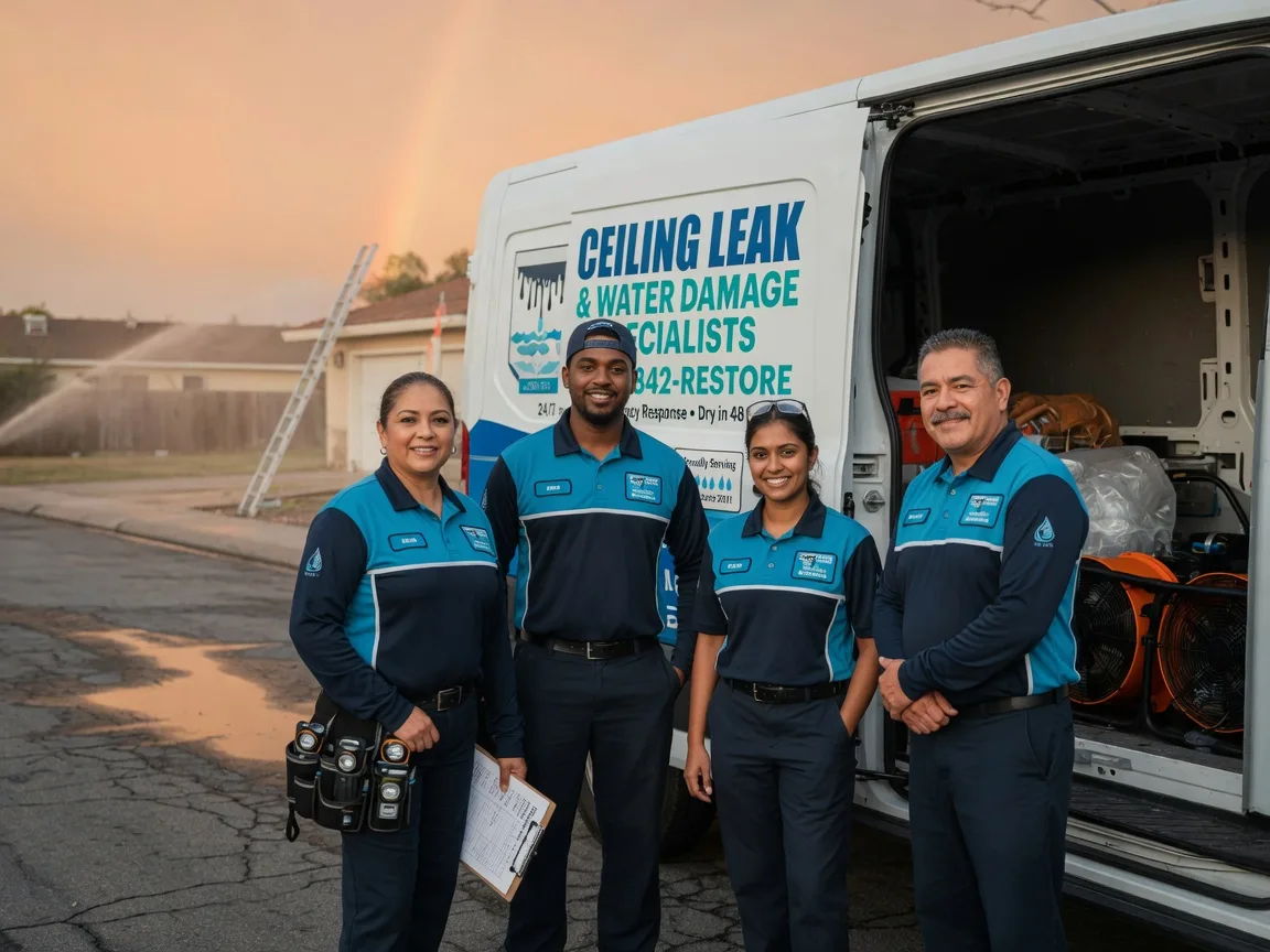 Ceiling Leak Cleanup company in Houston, DE
