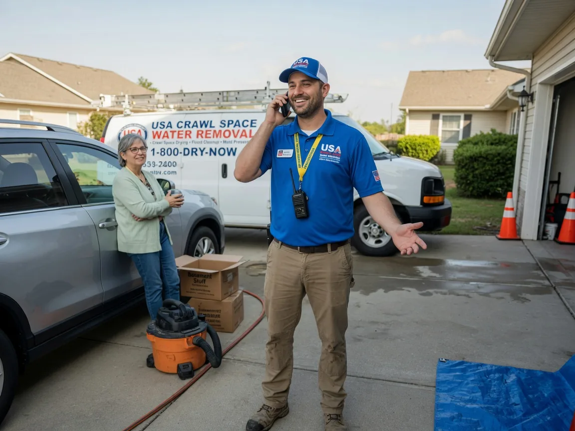 Crawl Space Water Removal Houston, DE FAQs